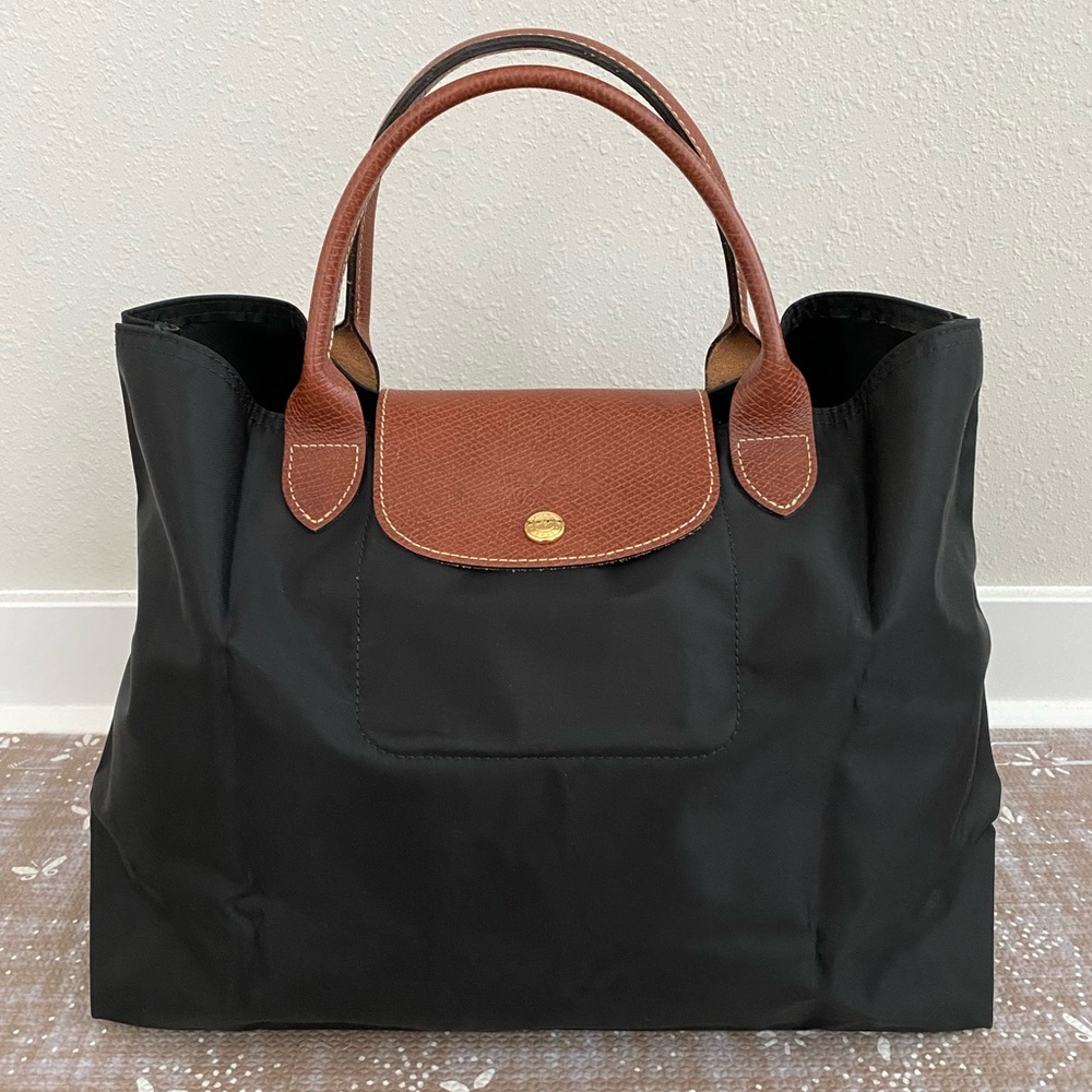 Longchamp Le Pliage Cabas Open Tote
